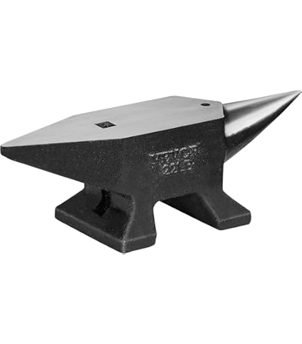 Amazon.co.jp: VEVOR 鋳鋼アンビル 22ポンド (10kg) シングル